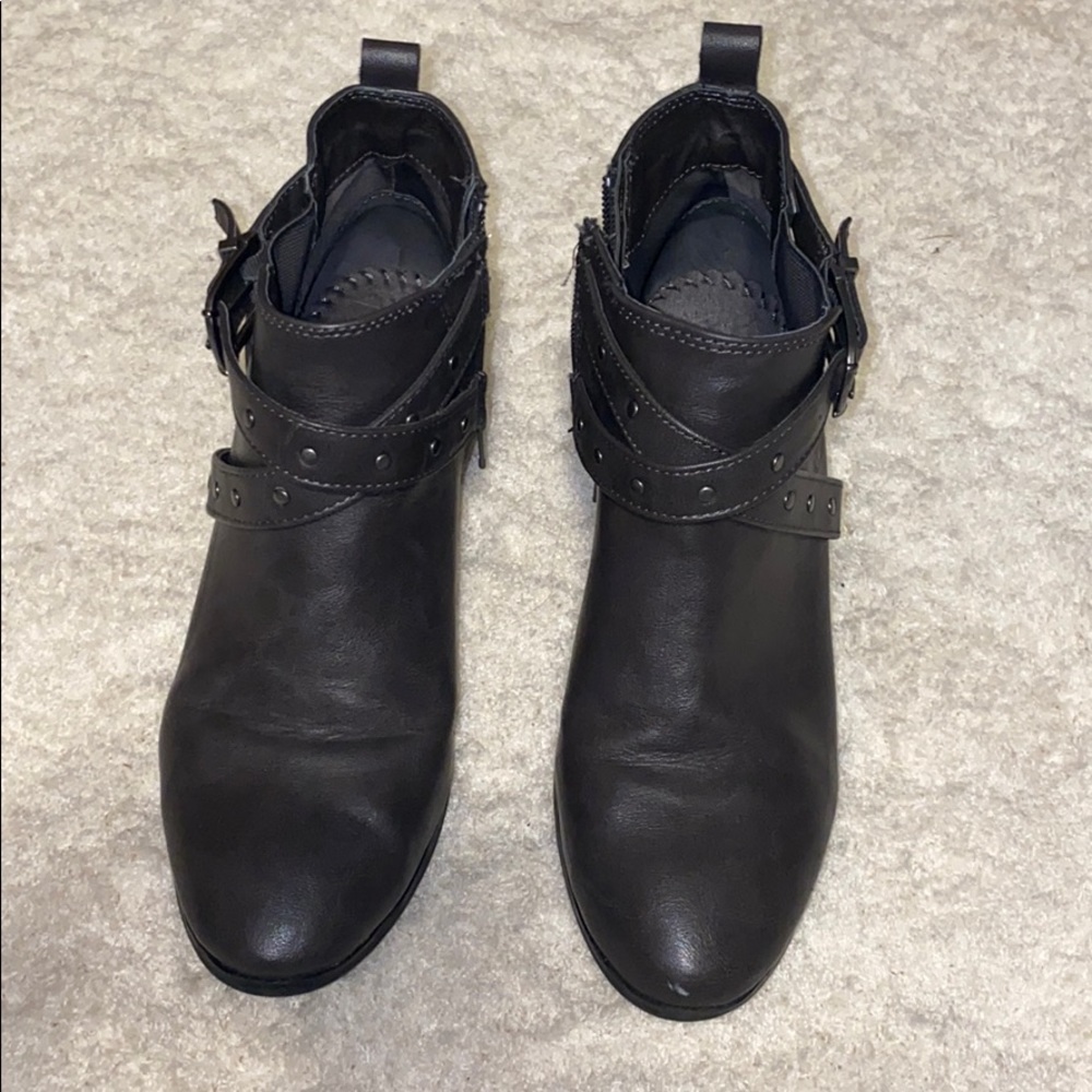 Gray Booties - Picture 3 of 5